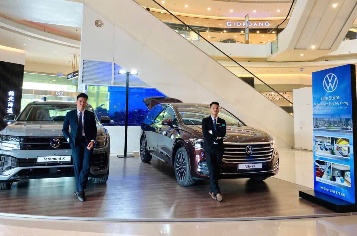 mall 4 SHOWROOM VOLKSWAGEN PHÚ MỸ HƯNG CHÍNH THỨC CÓ MẶT TẠI CRESENT MALL QUẬN 7